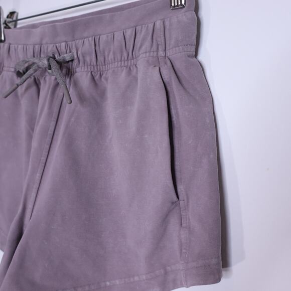 LULULEMON Inner Glow Short 3" Washed Half Moon High Rise Sweatshorts Women's 2 - Picture 4 of 10